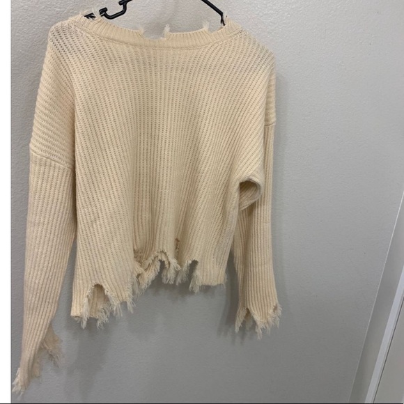 Romwe distressed sweater - Picture 2 of 5